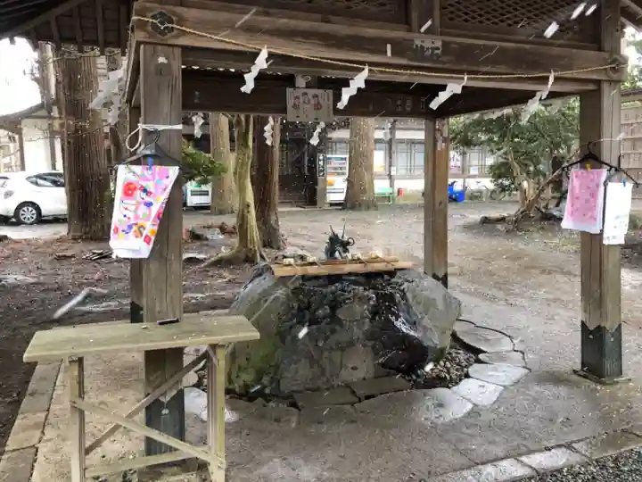 駒形神社の手水舎