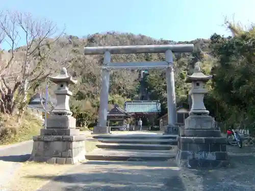 洲崎神社の鳥居