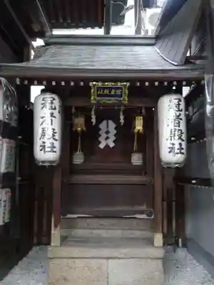 冠者殿社の本殿・本堂