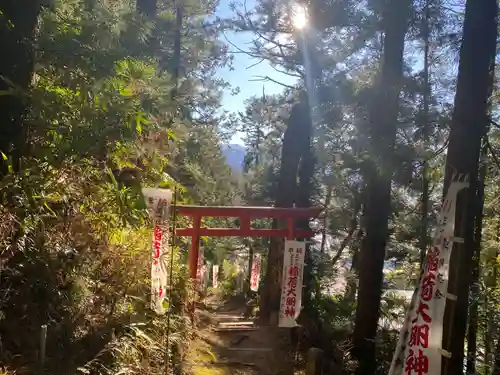 秩父札所十一番 常楽寺の鳥居