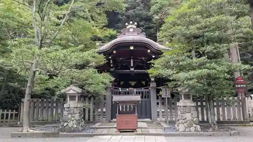 白旗神社の本殿