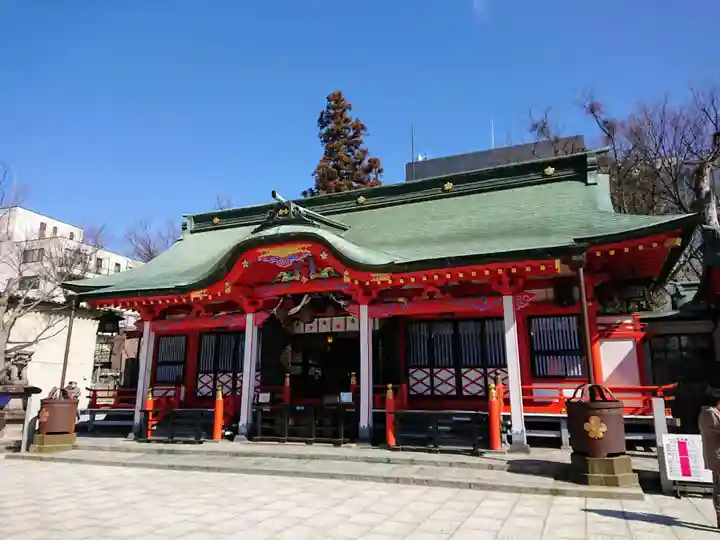 深志神社の本殿・本堂