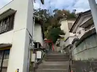 神社(名称不明)の周辺