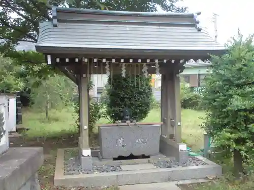 杉山神社（片倉町）の手水舎