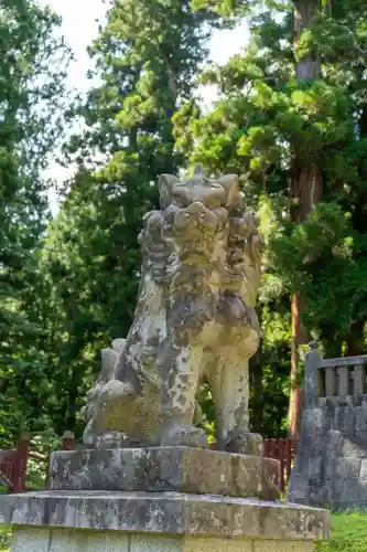 岩木山神社の狛犬