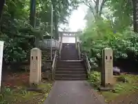 柳窪天神社(黒目川天神社) の鳥居