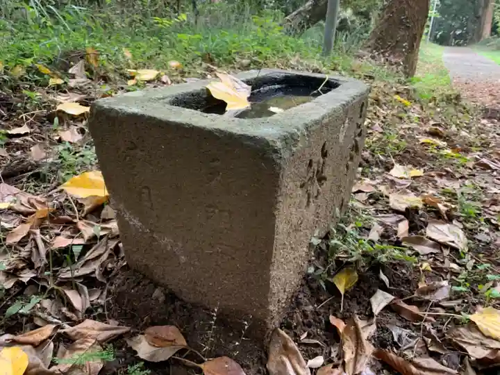 熊野神社の手水舎