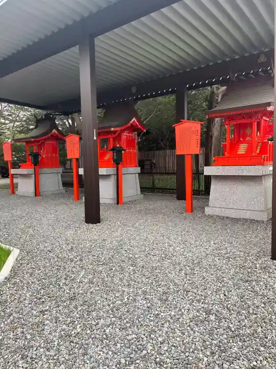 稲荷宮・妙見宮・厳島神社(中嶋神社境内三社)(北海道)
