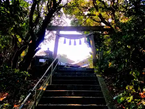 秋葉社の鳥居