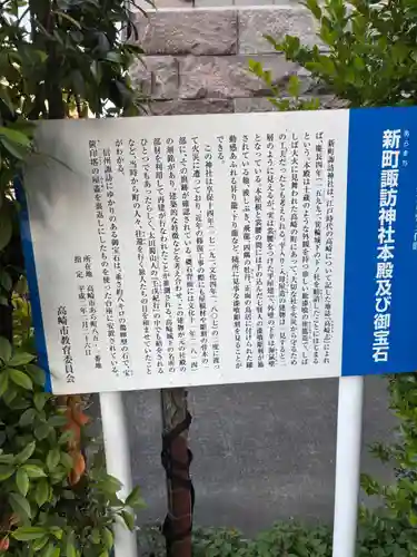 あら町諏訪神社(群馬県)