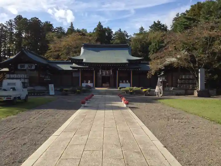 茨城縣護國神社の本殿・本堂