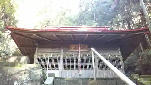 神明宮の本殿・本堂