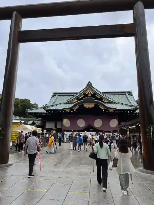 靖國神社の鳥居