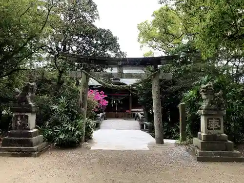 水沼神社の鳥居