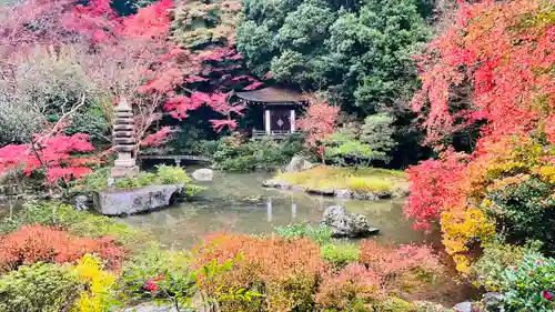 毘沙門堂門跡の庭園