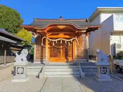 深田山神社の本殿・本堂
