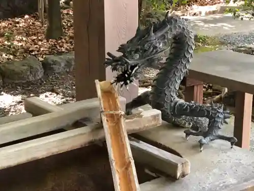 氷上姉子神社（熱田神宮摂社）の手水舎