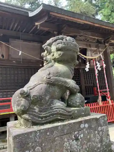 木幡神社の狛犬