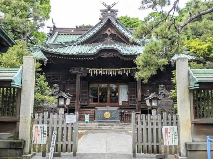 天祖諏訪神社の本殿・本堂