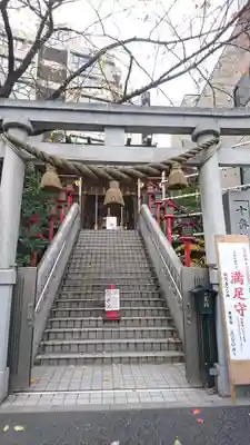 十番稲荷神社の鳥居