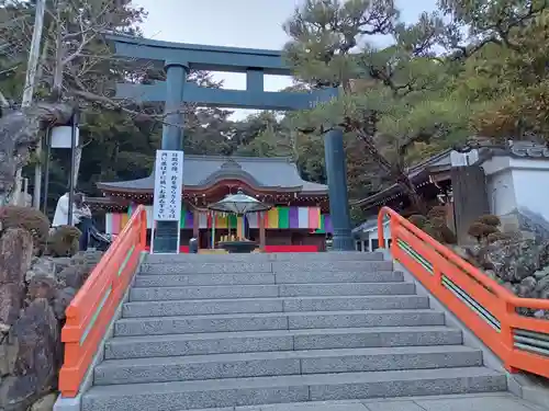 清荒神清澄寺の鳥居