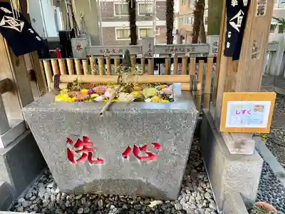 高円寺氷川神社の手水舎