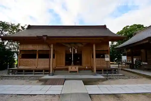 立虫神社の本殿