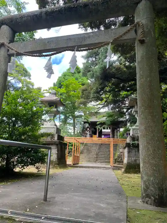 唐澤山神社の鳥居