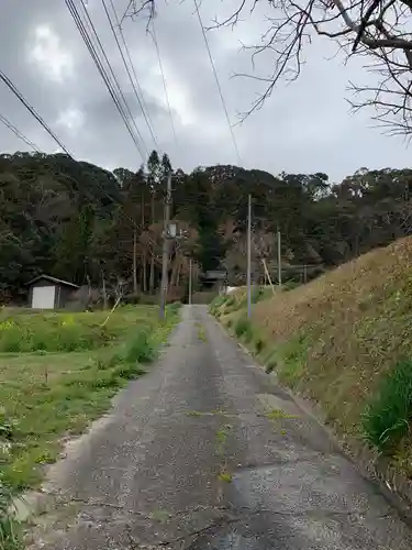 白山神社の周辺