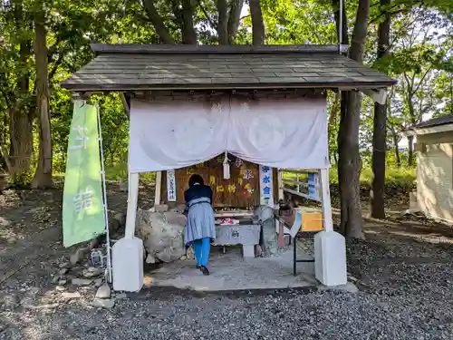 星置神社の手水