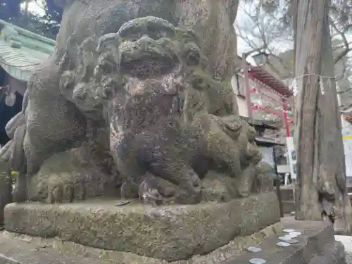 居木神社の狛犬