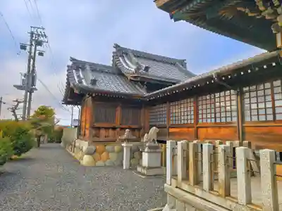 羽々矢神社の本殿・本堂