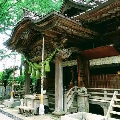 田無神社の本殿・本堂