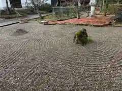 柳沢寺の庭園