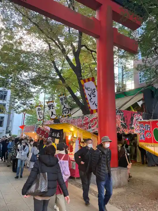 花園神社のお祭り