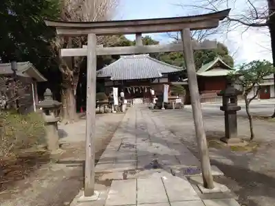 平塚神社の鳥居