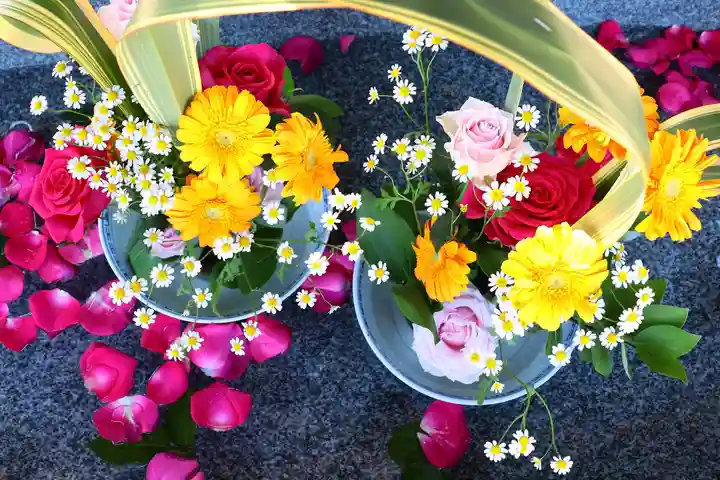 三津厳島神社の手水舎