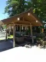 諏訪大社の手水舎