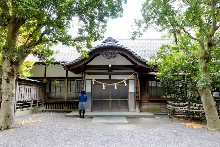 蒲神明宮の本殿・本堂