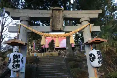 隠津島神社の鳥居