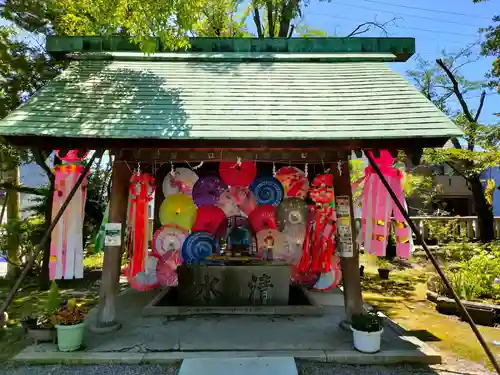 若宮神明社の手水舎