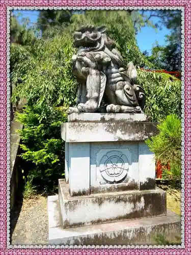 建勲神社の狛犬