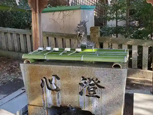 八幡神社の手水舎