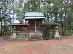 奥安楽川神社の本殿