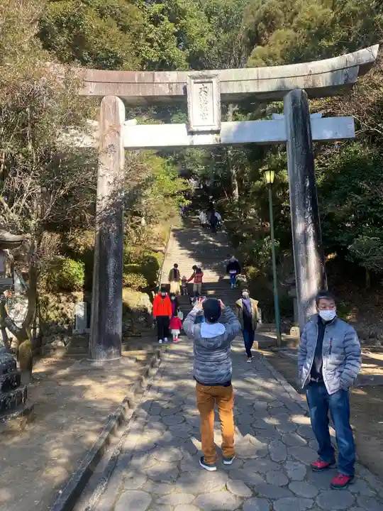 大原八幡宮の鳥居