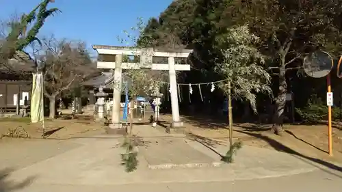 伏木香取神社の鳥居