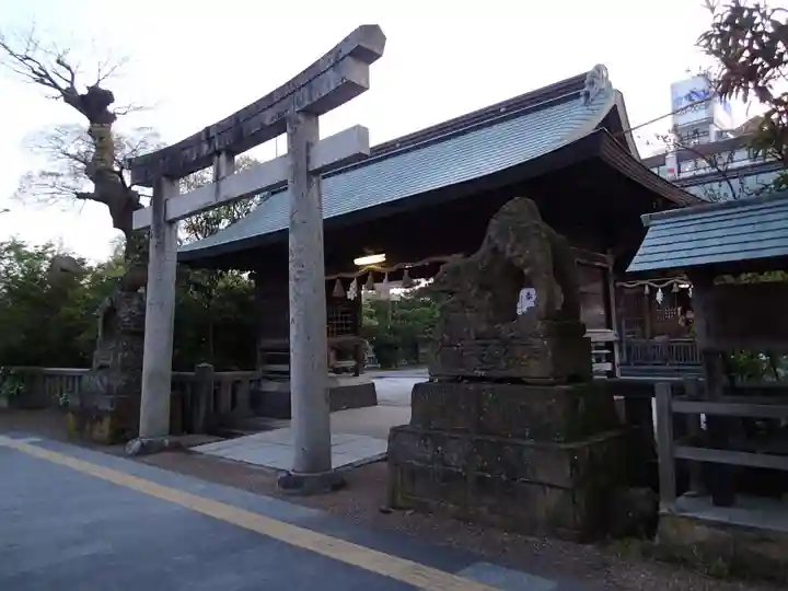 須衛都久神社の鳥居