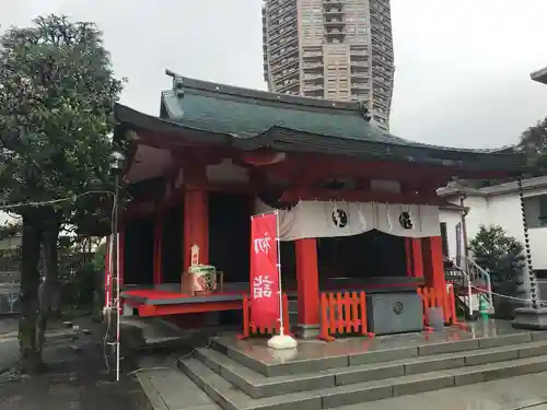 麻布氷川神社の本殿・本堂