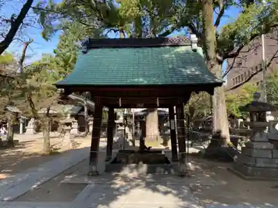 那古野神社の手水舎