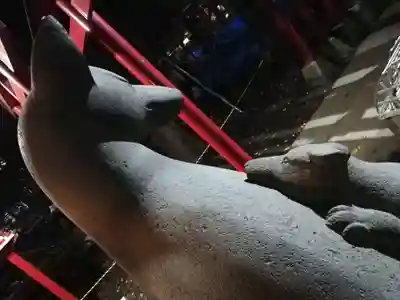 花園神社の狛犬